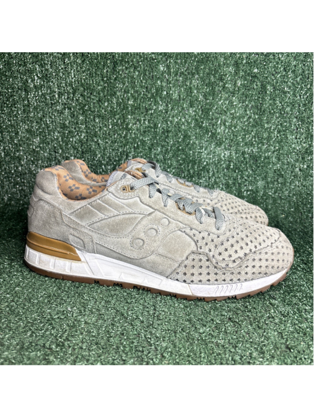 Saucony Shadow 5000 Play Cloths Strange Fruit Star‎ Sneakers Gray Mens Size 11
